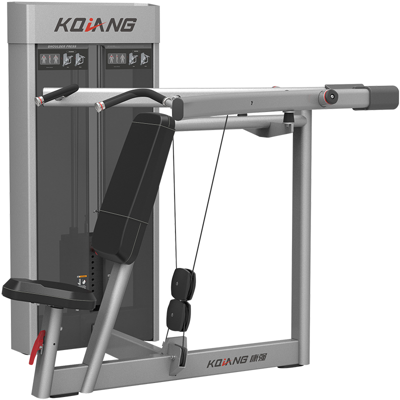 好博 商用健身房坐姿上推肩训练器8003专用力量器械无氧健身器械