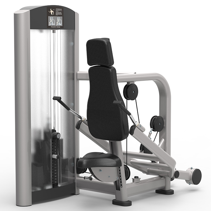 好博健身房专业力量运动健身器材 三头肌训练器9101