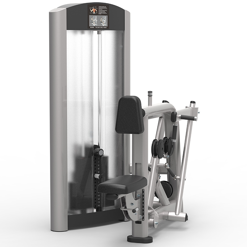 好博健身房专业力量运动健身器材坐式划船训练器9201 