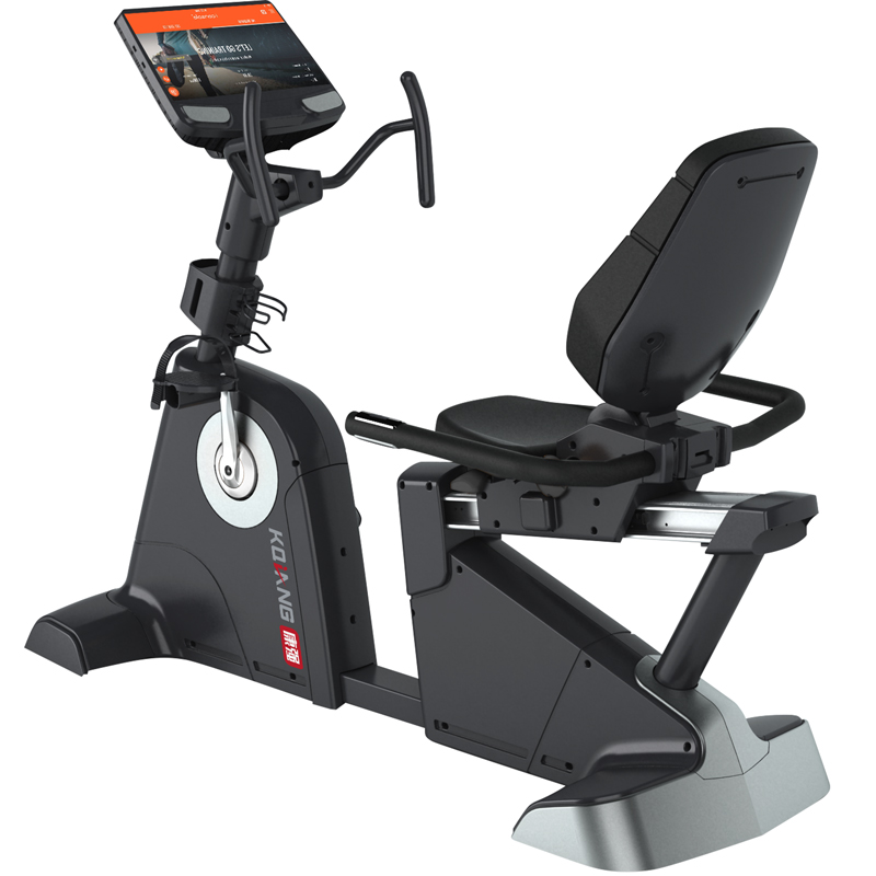 好博商用卧式单车CR900T磁控车自发电健身车健身房专用