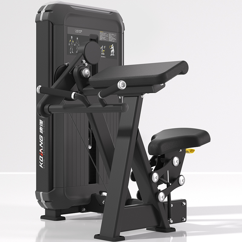 好博坐式二头肌训练器7001室内专业力量专项运动健身器材