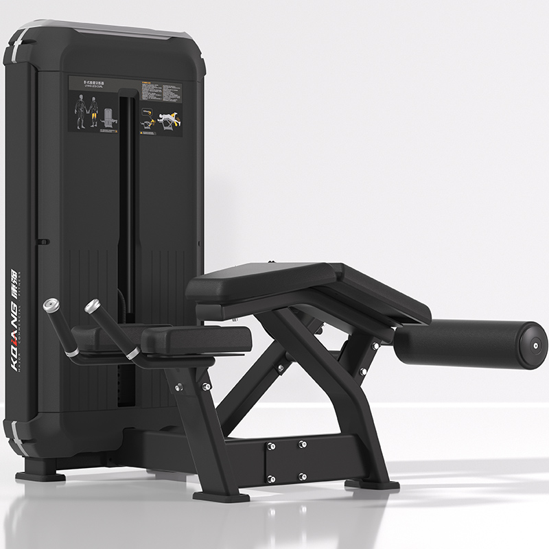 好博俯卧式屈腿训练器7008室内专业力量专项运动健身器材