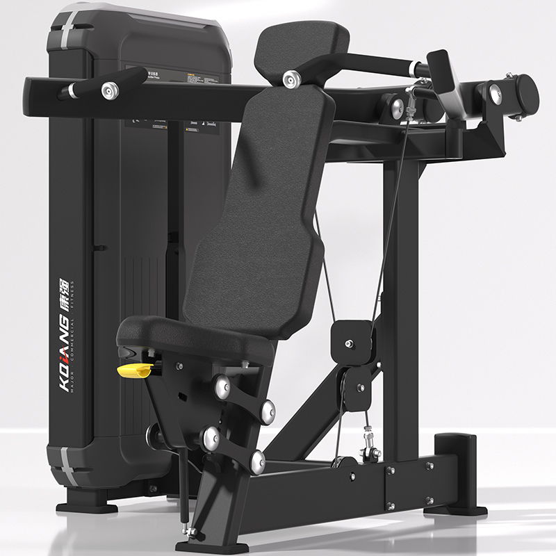 好博坐式推肩训练器7014室内专业力量专项运动健身器材