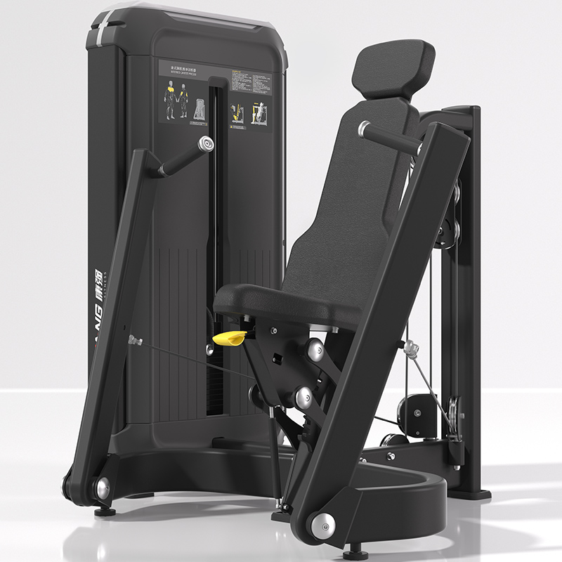 好博坐式胸肌推举训练器7003室内专业力量专项运动健身器材