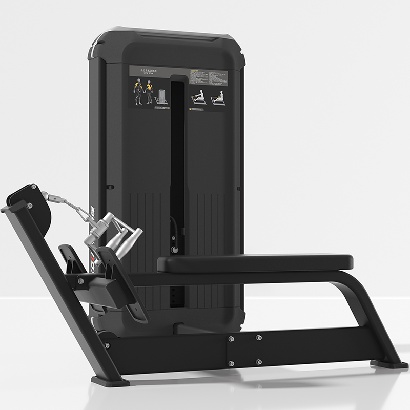 好博低拉背肌训练器7021室内专业力量专项运动健身器材